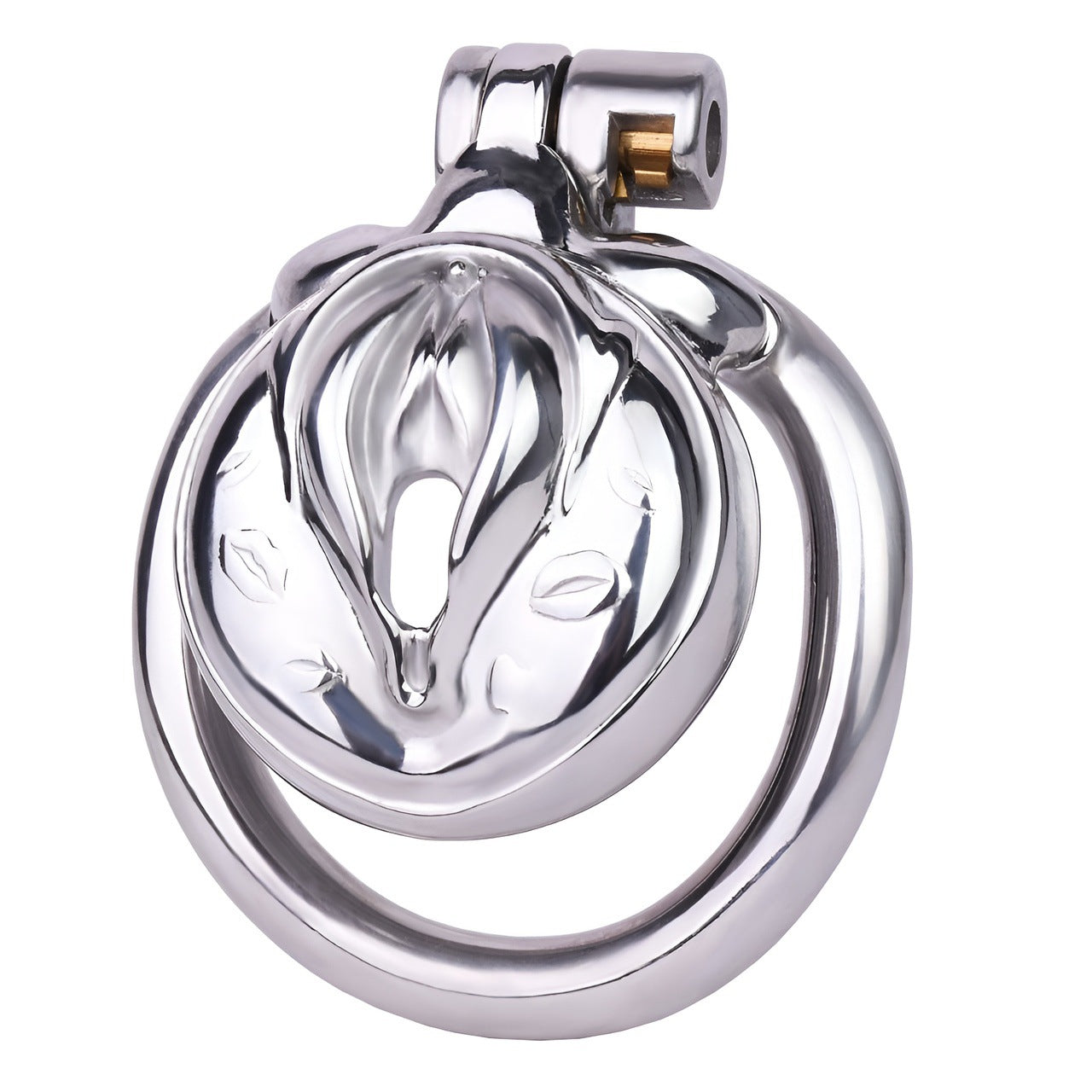 Pus*y Shaped Chastity Cage