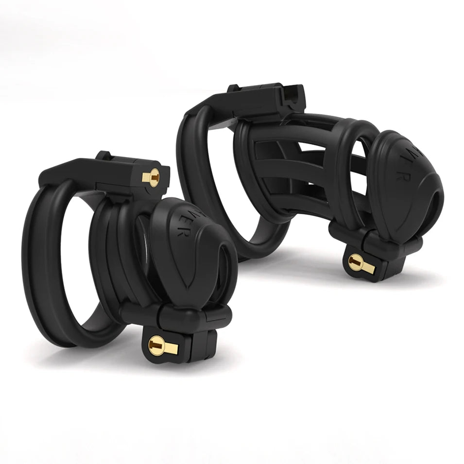 Double Lock Chastity Cage