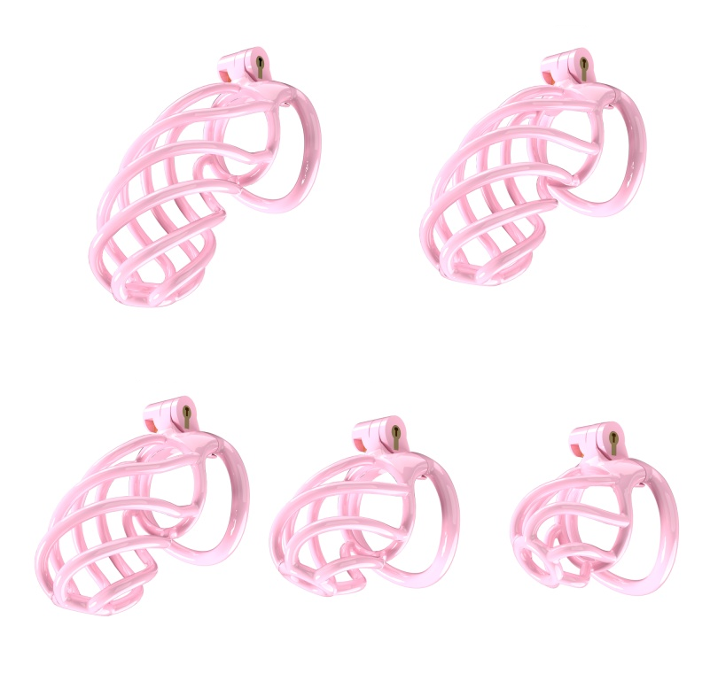 Spiral Pink Cage