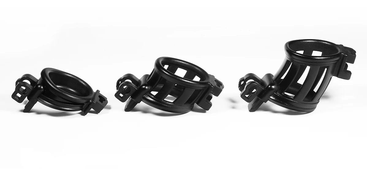 Double Lock Chastity Cage