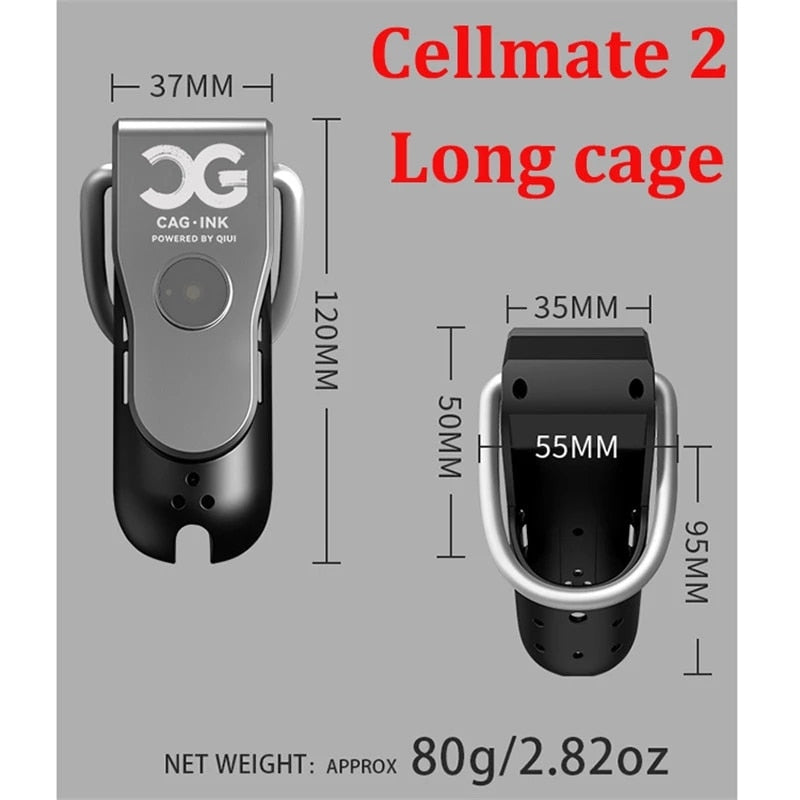 Cellmate 2.0 Chastity Cage App Controlled