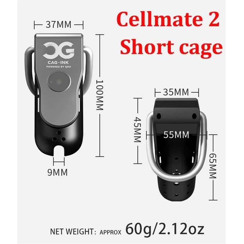 Cellmate 2.0 Chastity Cage App Controlled